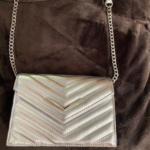 Silver pocketbook NWOT